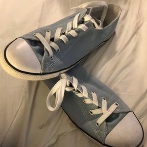 Converse Baby Blue Sneakers, Size 10